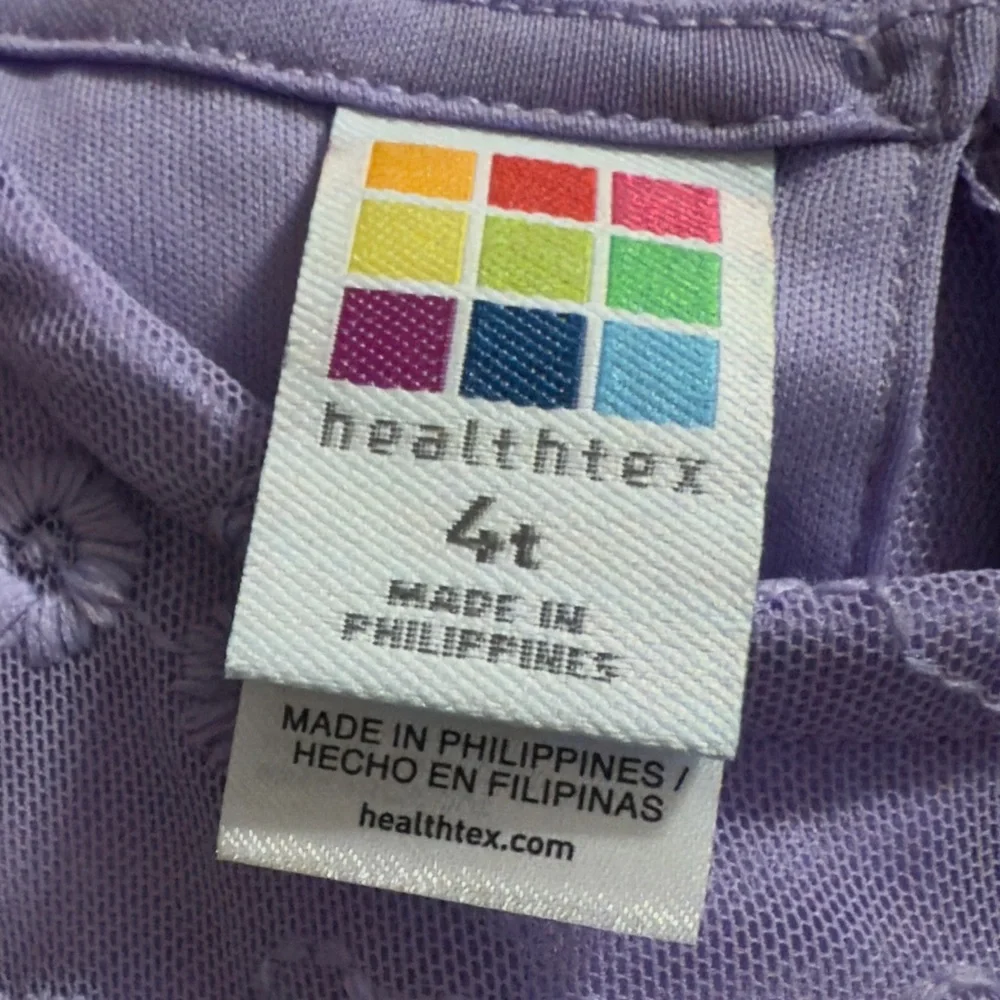 Healthtex Purple Lace Kids Dress